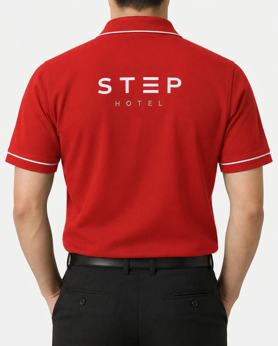 STEP Hotel — Front office — back